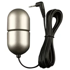   DG-LAB Matte Steel - kétpólusú, ovális acél elektróda (ezüst)
