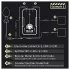 DG-LAB - elektróda elosztó 2,5 mm-es aljzatról 2 mm-esre (fekete)