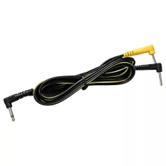   DG-LAB - elektródakábel derékszögű 2 mm-es tüskékkel (fekete)