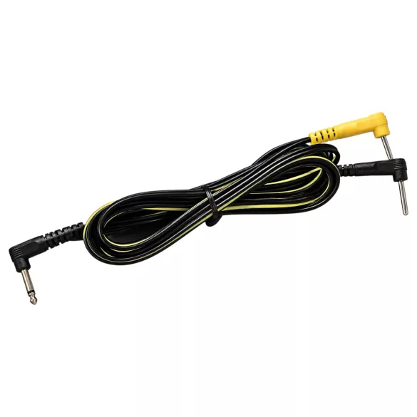 DG-LAB - elektródakábel derékszögű 2 mm-es tüskékkel (fekete)