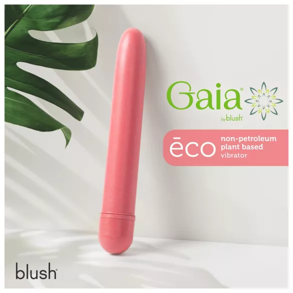 Gaia Eco L - pink környezetbarát, biolebomló rúdvibrátor (nagy)