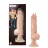 Blush Bad Boy - piercinges vibrátor - 33 cm (testszínű)