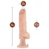 Blush Bad Boy - piercinges vibrátor - 33 cm (testszínű)