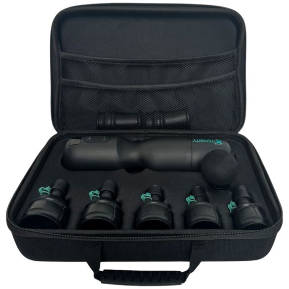 Xtensity 1 - vákuumos, pulzáló maszturbátor (fekete)