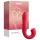 Honey Play Box Joi Thrust 2 - App-vezérelt lökő nyelves vibrátor (piros)