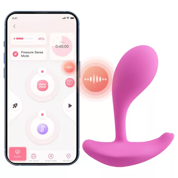 Honey Play Box Oly 2 - okos G-pont és csiklóizgató (pink)
