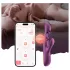 Honey Play Box Gem - okos gyöngyös G-pont és csiklóizgató vibrátor (lila)