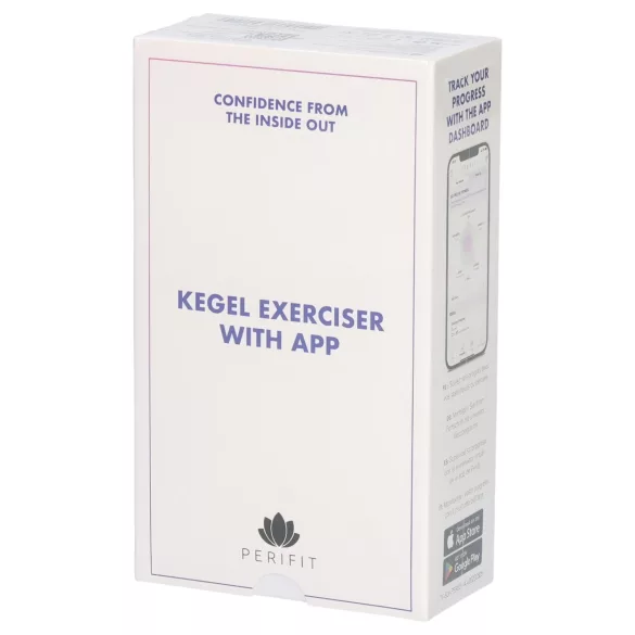 Perifit - App-vezérelt vibrációs gésagolyó (pink)