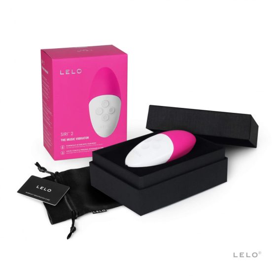 LELO Siri 2 Music - vízálló csikló vibrátor (pink)