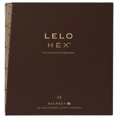 LELO Hex Respect XL - luxus óvszer (36db)