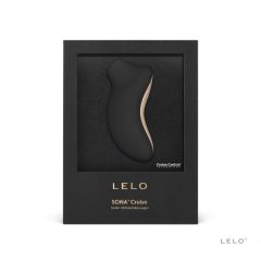 LELO Sona Cruise - hanghullámos csiklóizgató (fekete)