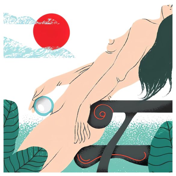 LELO Ora 3 - orálszex szimulátor és csikló vibrátor (türkiz)