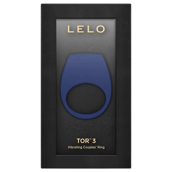 LELO Tor 3 - akkus, okos vibrációs péniszgyűrű (kék)