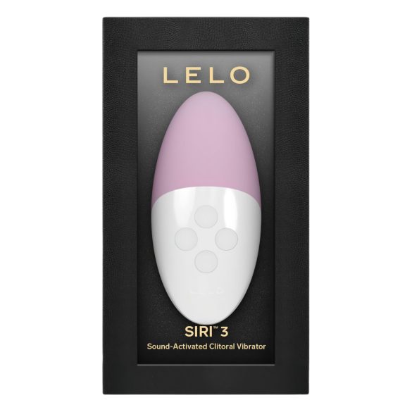 LELO Siri 3 - hanggal aktiválható csikló vibrátor (pink)