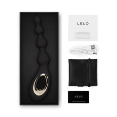   LELO Soraya Beads - akkus, vízálló anál vibrátor (fekete)