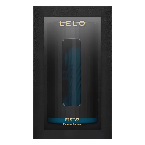 LELO F1s V3 - app-vezérelt interaktív maszturbátor (fekete-kék)