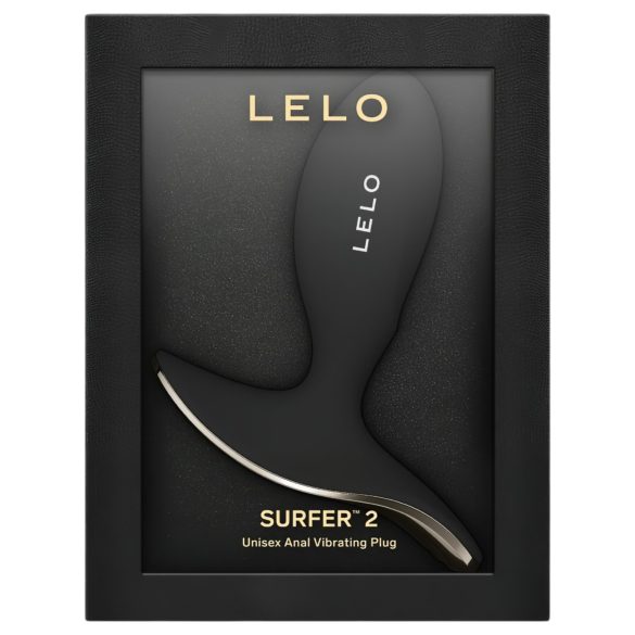 LELO Surfer - okos vibrációs anál plug (fekete)
