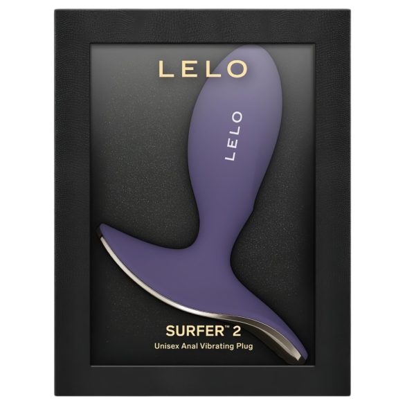 LELO Surfer - okos vibrációs anál plug (lila)