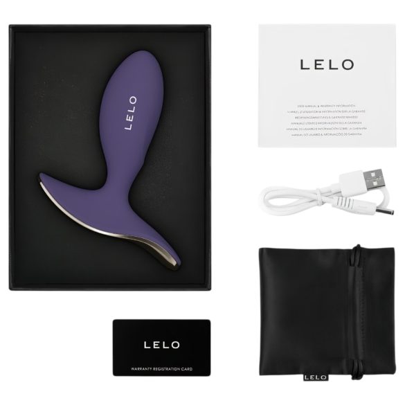 LELO Surfer - okos vibrációs anál plug (lila)
