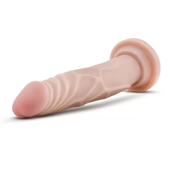 Dr. Skin 7,5 - natúr tapadókorongos, élethű dildó (19 cm)