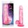 bjours Sweet N Hard 4 - tapadókorongos, herés dildó (pink)