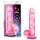 B Yours Sweet N Hard 4 - herés dildó - 18 cm (pink)