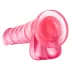 B Yours Sweet N Hard 4 - herés dildó - 18 cm (pink)