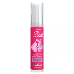   Crushious Steal My Kisses - ízes síkosító, eper-pezsgő (10ml)