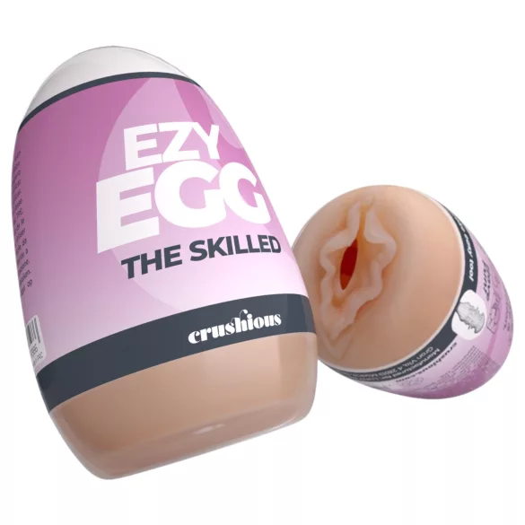 Crushious Ezy Egg The Skilled - maszturbátor tojás férfiaknak (testszínű)