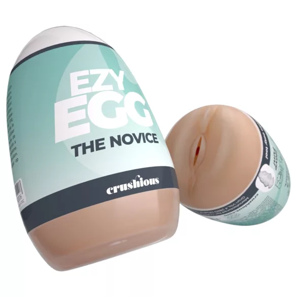 Crushious Ezy Egg The Novice - maszturbátor tojás férfiaknak (testszínű)