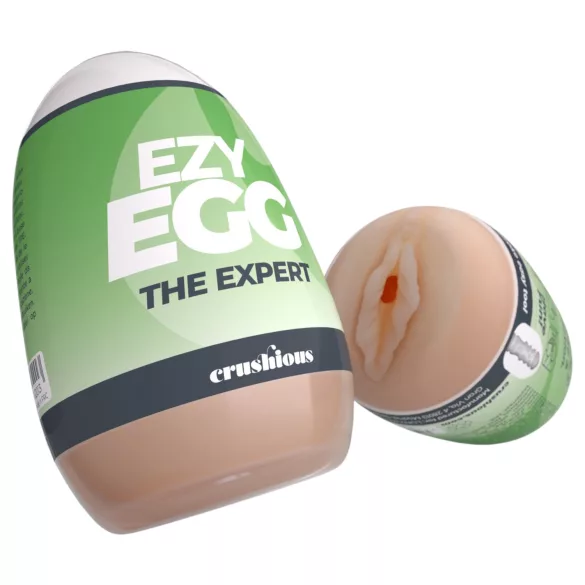 Crushious Ezy Egg The Expert - maszturbátor tojás férfiaknak (testszínű)