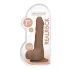RealRock Dong 7 - herés élethű dildó (sötét natúr, 17 cm)