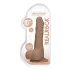 RealRock Dong 10 - élethű, herés dildó (25 cm) - sötét natúr