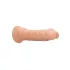 RealRock Dong 8 - élethű dildó (20 cm, testszínű)