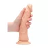 RealRock Dong 8 - élethű dildó (20 cm, testszínű)