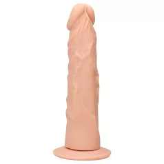 RealRock Dong 9 - élethű dildó (23 cm, testszínű)