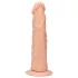 RealRock Dong 9 - élethű dildó (23 cm, testszínű)