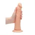 RealRock Dong 9 - élethű dildó (23 cm, testszínű)