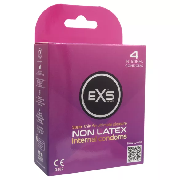 EXS Internal Condom - latexmentes női óvszer (4 db)