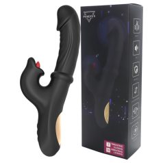 Wilson - lökő csiklókaros vibrátor (fekete) Wilson - lökő csiklókaros vibrátor (fekete)