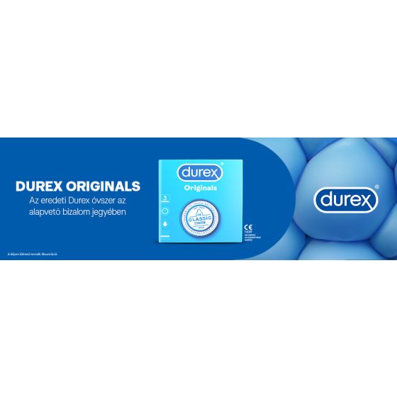 Durex Originals Classic - óvszer (3db)
