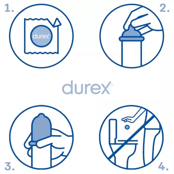 Durex Extra Safe - biztonságos óvszer (12 db)