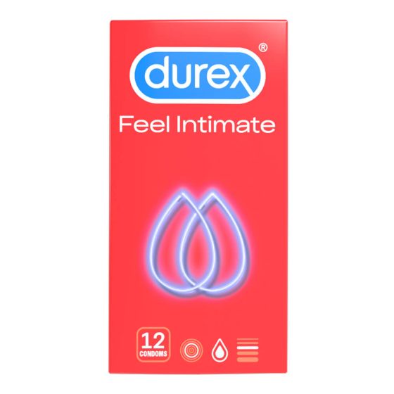 Durex Feel Intimate - vékonyfalú óvszer (12db)
