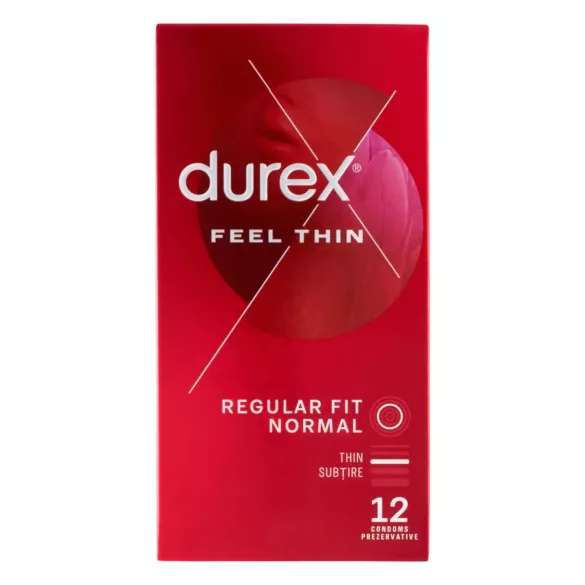 Durex Feel Thin - élethű érzés óvszer (12 db)