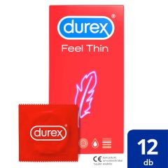Durex Feel Thin - élethű érzés óvszer (12db)