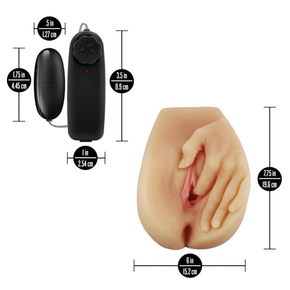 Enlust Selena - vibrációs műpunci MI képekkel (natúr)