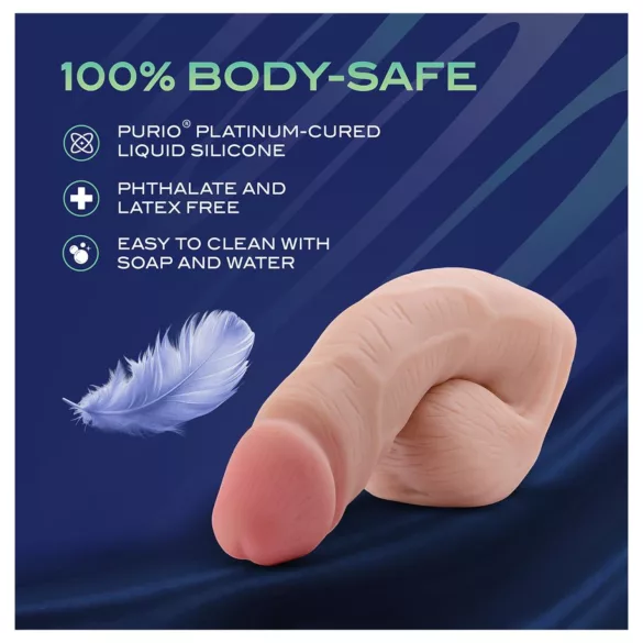 Blush UrSelf Affirm - élethű packer testszínű műpénisz (13 cm)