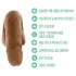 Blush UrSelf Affirm - élethű packer barna műpénisz (13 cm)
