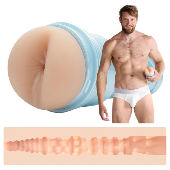 Fleshjack Colby Keller - élethű popsi maszturbátor (natúr)