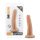 Dr. Skin 5,5 - tapadókorongos élethű dildó - natúr (14cm)